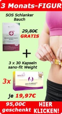 sano-fit WEIGHT - 3 Monats Figur